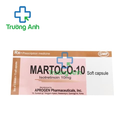 Martoco 10mg - Thuốc điều trị mụn trứng cá nặng hiệu quả